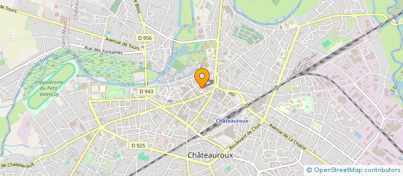 localisation de l'entreprise O'CONCEPT RESTAURANT à CHATEAUROUX