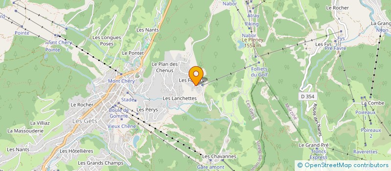 localisation de l'entreprise O'CONNELL  LES GETS