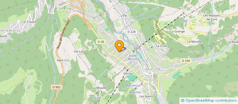 localisation de l'entreprise O CONNELL RETREATS  MORZINE