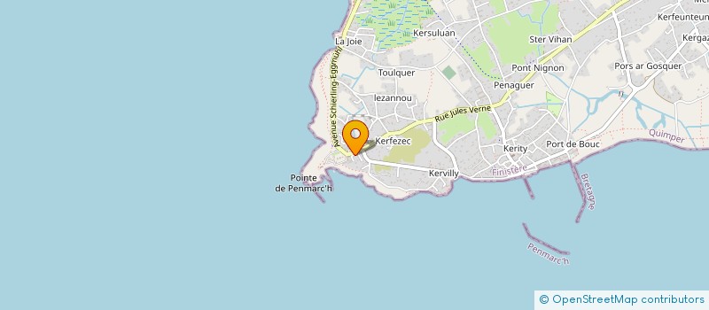 localisation de l'entreprise O'CONNOR AND SMITH  PENMARCH