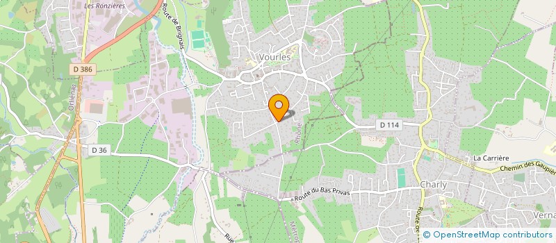 localisation de l'entreprise O CONSEIL  VOURLES