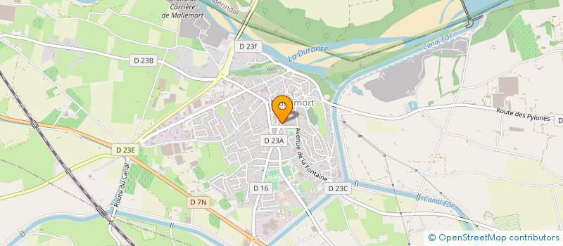 localisation de l'entreprise O COTE VIANDE à MALLEMORT