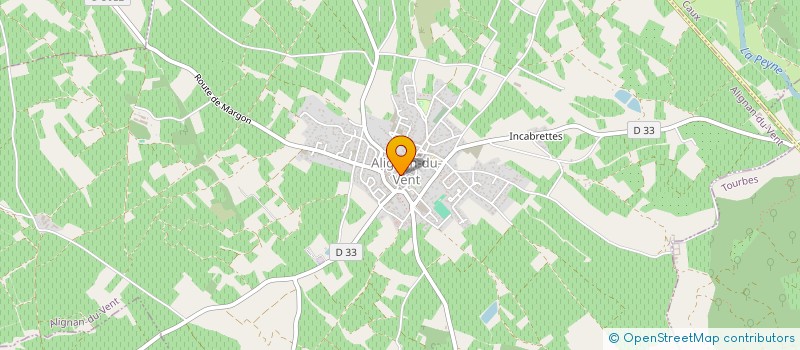 localisation de l'entreprise O' COULEURS DU SUD  ALIGNAN-DU-VENT