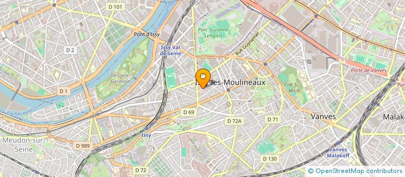 localisation de l'entreprise O''COURANT-IDF à ISSY-LES-MOULINEAUX