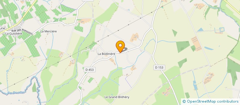 localisation de l'entreprise O CREATIONS DES TAILLIS  OREE-D'ANJOU