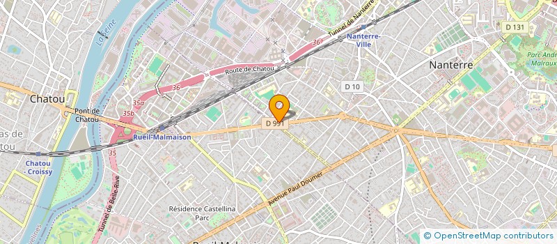 localisation de l'entreprise O'CROUSTI TIME  NANTERRE