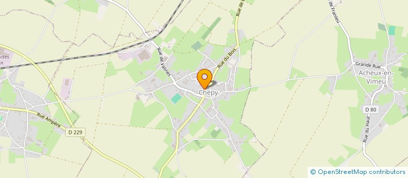 localisation de l'entreprise O'CROUSTY  CHEPY