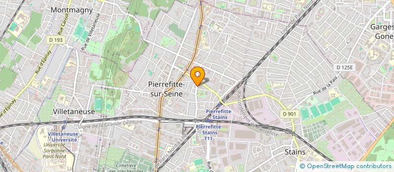 localisation de l'entreprise O CUPIDON  PIERREFITTE-SUR-SEINE
