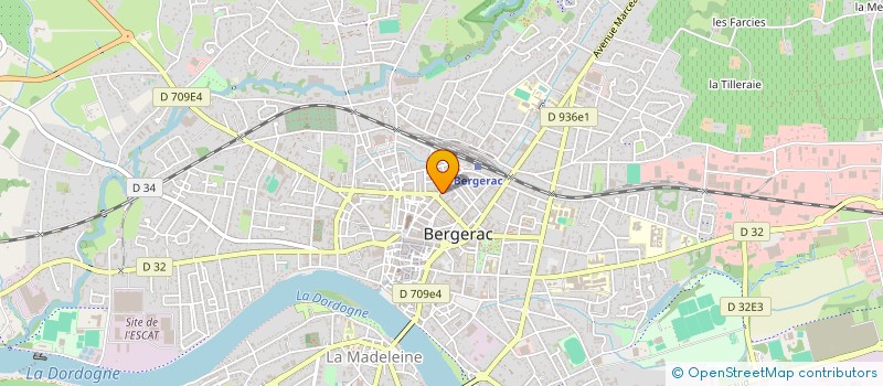 localisation de l'entreprise O D à BERGERAC