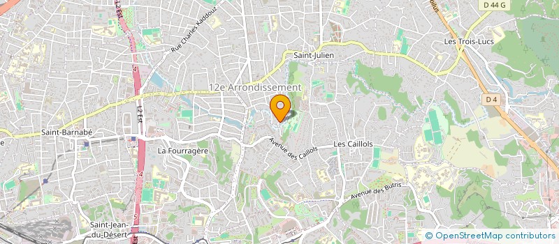 localisation de l'entreprise O D D C A A à MARSEILLE