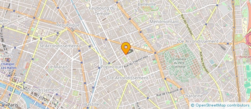 localisation de l'entreprise O.D DESIGN  PARIS