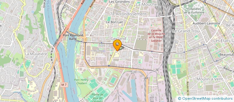 localisation de l'entreprise O.D. GOURMET  LYON