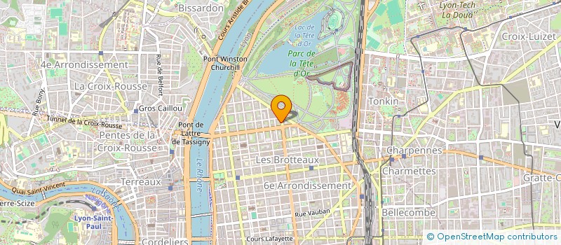 localisation de l'entreprise O.D.I  LYON