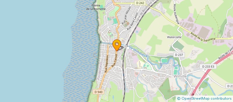 localisation de l'entreprise O.D. IMMO  WIMEREUX