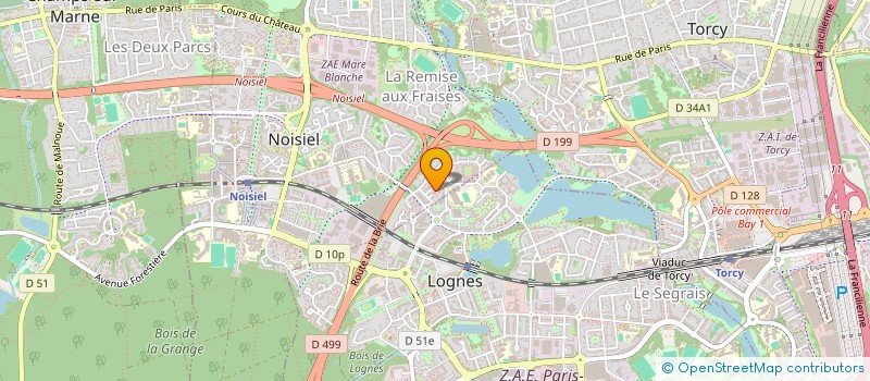 localisation de l'entreprise O D'LICE POULET  NOISIEL