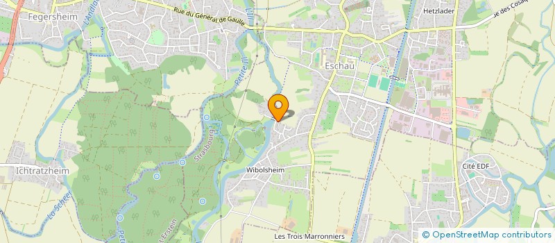 localisation de l'entreprise O.D. RACING  ESCHAU