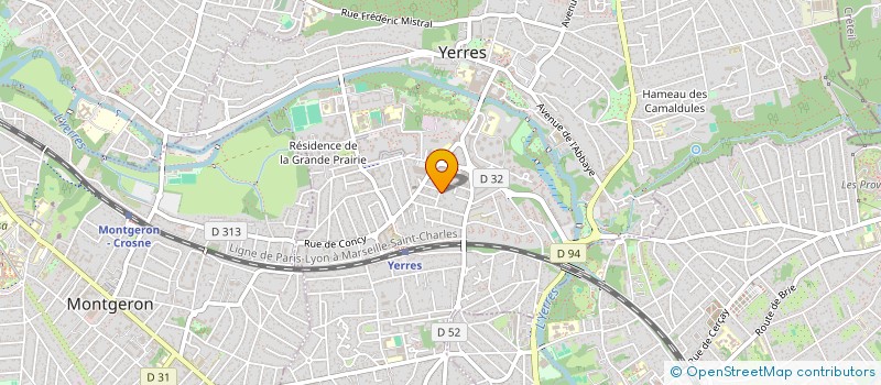 localisation de l'entreprise O D S  YERRES