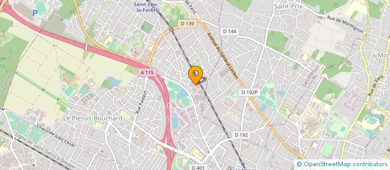 localisation de l'entreprise O D S à SAINT-LEU-LA-FORET