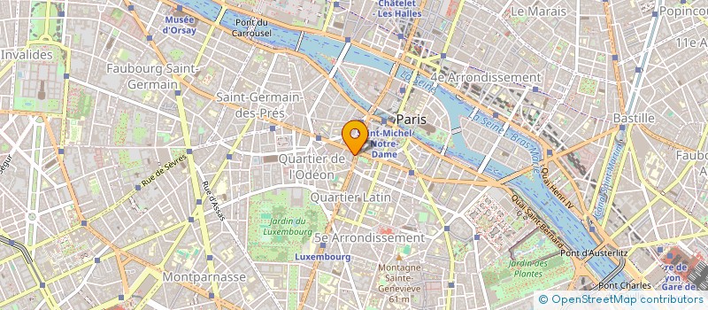 localisation de l'entreprise O.D.S.M.  PARIS