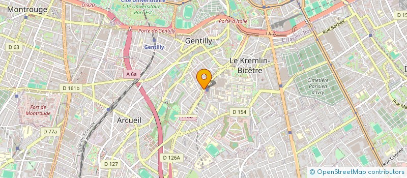 localisation de l'entreprise O-D WORLDWILDE NEGOCE  PARIS 12