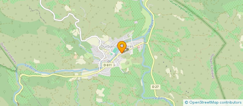 localisation de l'entreprise O DE GAMME  DURBAN-CORBIERES