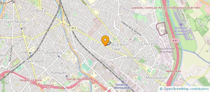 localisation de l'entreprise O DE LINGE à TOULOUSE
