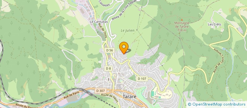 localisation de l'entreprise O DEALS  TARARE