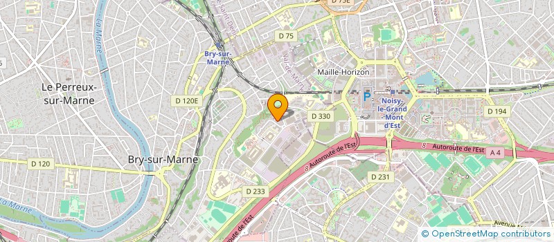 localisation de l'entreprise O DELA DE L'ESPOIR  BRY-SUR-MARNE