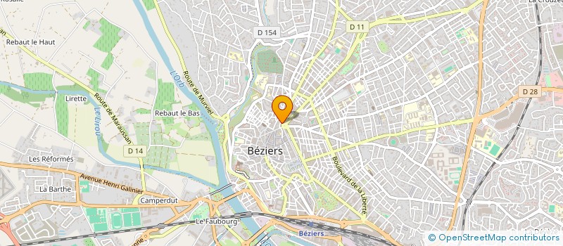 localisation de l'entreprise O DELI Z à BEZIERS