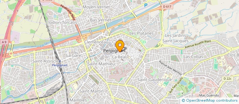 localisation de l'entreprise O DELICE  PERPIGNAN