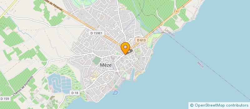 localisation de l'entreprise O'DELICE à MEZE