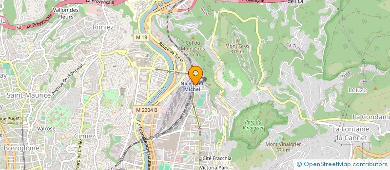 localisation de l'entreprise O DELICE BURGER  NICE