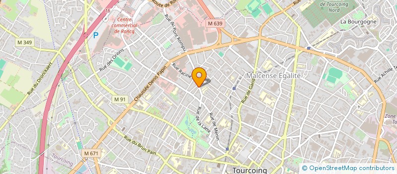 localisation de l'entreprise O' DELICE PIZZ  TOURCOING