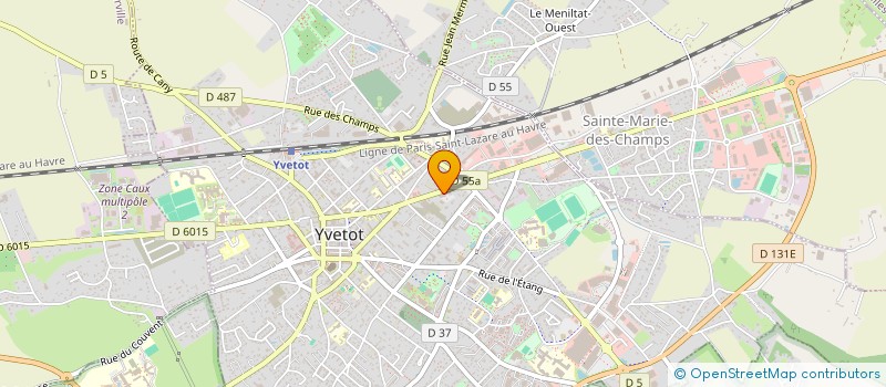localisation de l'entreprise O'DELICES à YVETOT