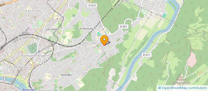 localisation de l'entreprise O'DELICES DE BEZAC à CHALEZEULE