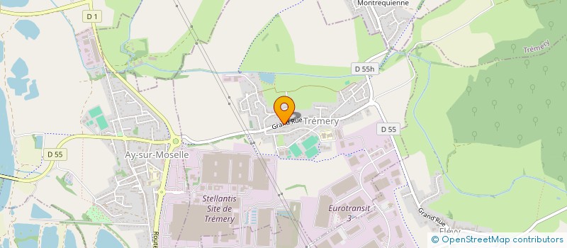 localisation de l'entreprise O'DELICES DE CHRIS  TREMERY