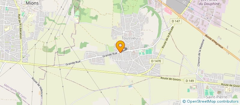 localisation de l'entreprise O DELICES DE CLARISSE  TOUSSIEU