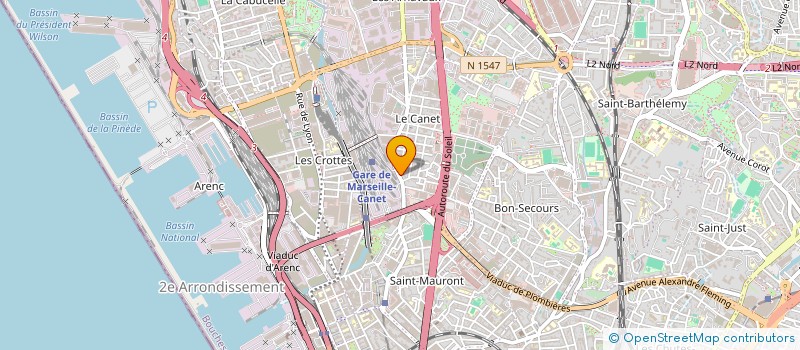 localisation de l'entreprise O DELICES DE MELISSA à MARSEILLE