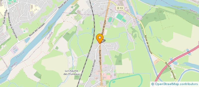 localisation de l'entreprise O DELICES DE THIBAULT à CHALLUY