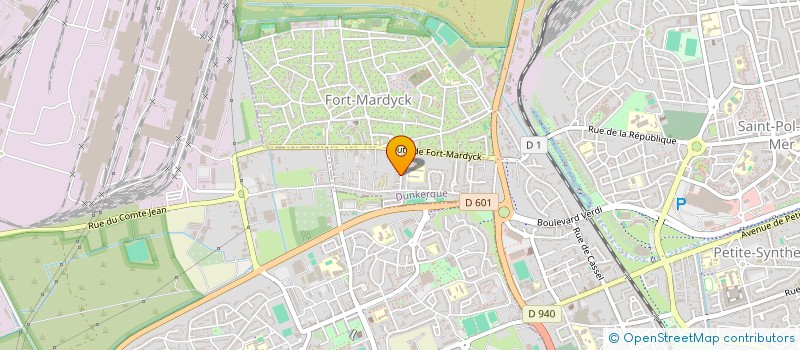 localisation de l'entreprise O DELICES LIBERTE à DUNKERQUE