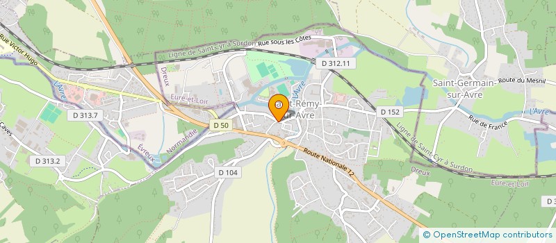 localisation de l'entreprise O DELICES SAVEUR & CO à SAINT-REMY-SUR-AVRE