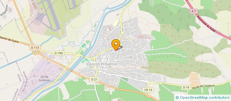 localisation de l'entreprise O'DEPANNE à LANCON-PROVENCE
