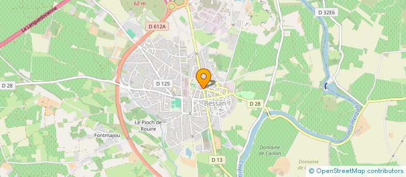 localisation de l'entreprise O DES LYS DES FLEURS  BESSAN