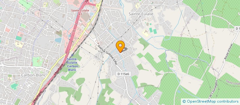 localisation de l'entreprise O DETECT à SAINTE-EULALIE