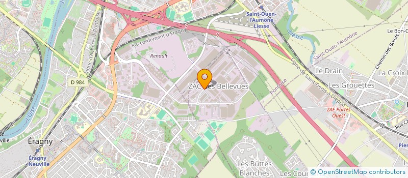 localisation de l'entreprise O DEUX PROGRAMMATION 95 à HERBLAY-SUR-SEINE
