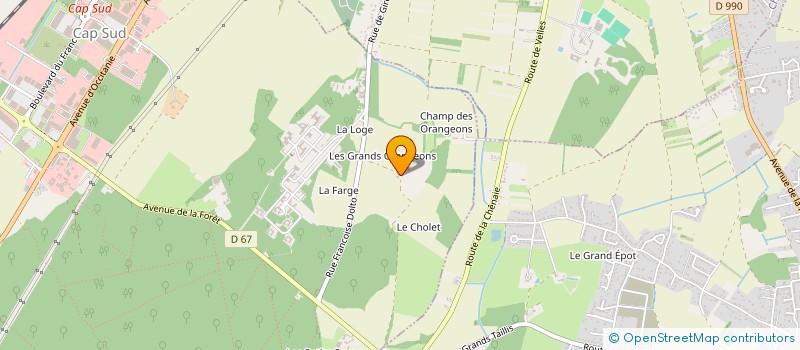 localisation de l'entreprise O'DISPENSAIRE à CHATEAUROUX