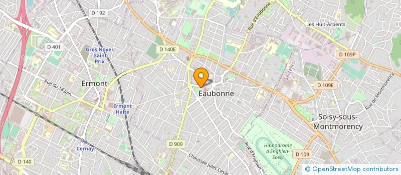 localisation de l'entreprise O'DISTINGO  EAUBONNE
