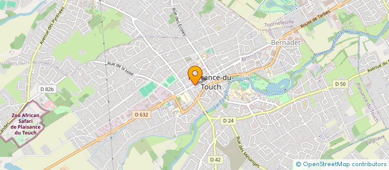 localisation de l'entreprise O DIX VINS  PLAISANCE-DU-TOUCH