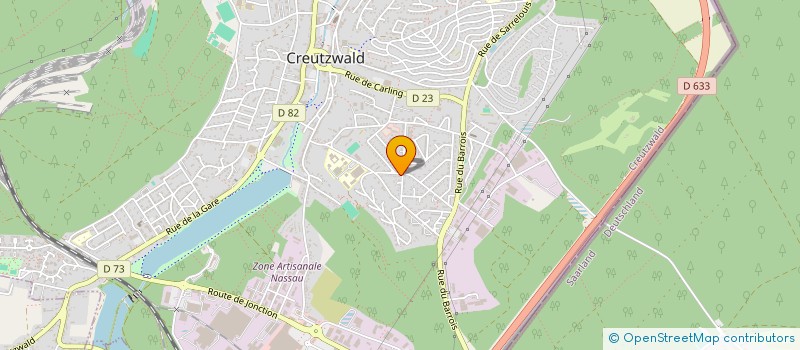 localisation de l'entreprise O'DJEDJ57  CREUTZWALD