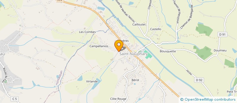 localisation de l'entreprise O DOMAINE  SAINT-NAUPHARY